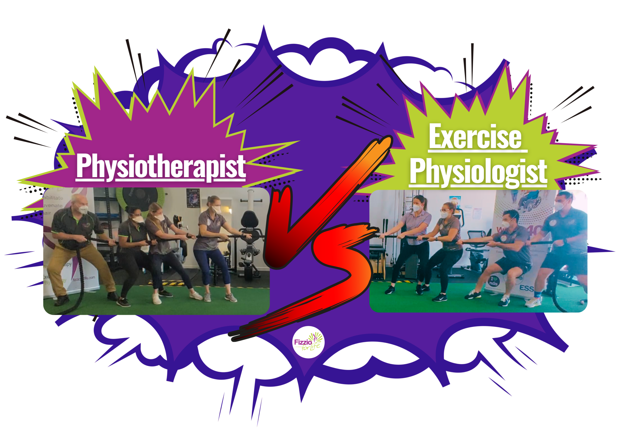 Physiotherapist vs Exercise Physiologist? Fizzio For Life